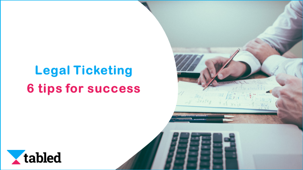 Legal ticketing